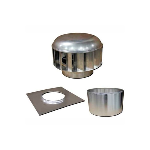 Envira-North Systems Ltd. Envira-North Hurricane Turbine Ventilator 12 Inch Straight Flue EN900X9305 - main